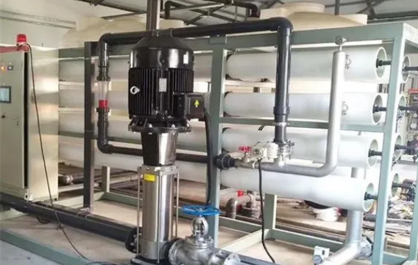 雙級反滲透設(shè)備標準工藝流程